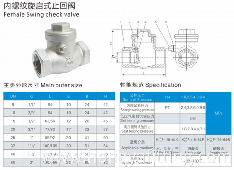 Swing Check Valve